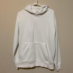 White Zara Hoodie, size Medium